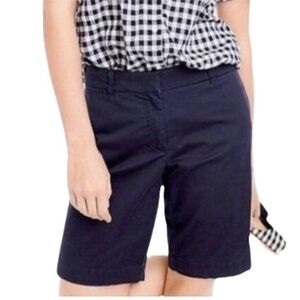J Crew 9" frankie bermuda shorts chino size 6 new